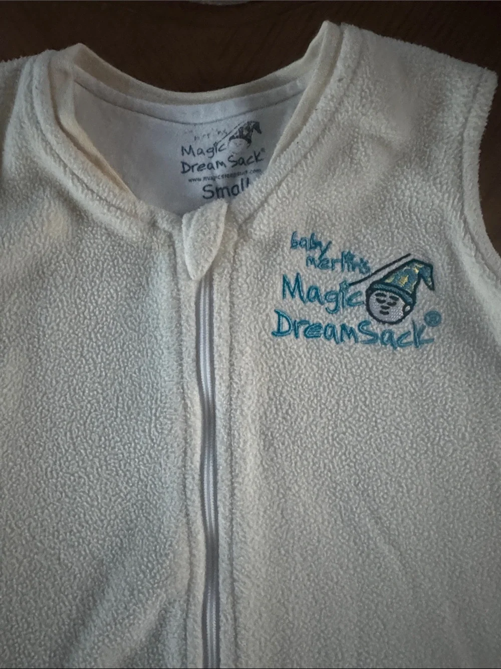 Baby Merlin’s Magic DreamSack -Cream Fleece Kids Sleep Sack
